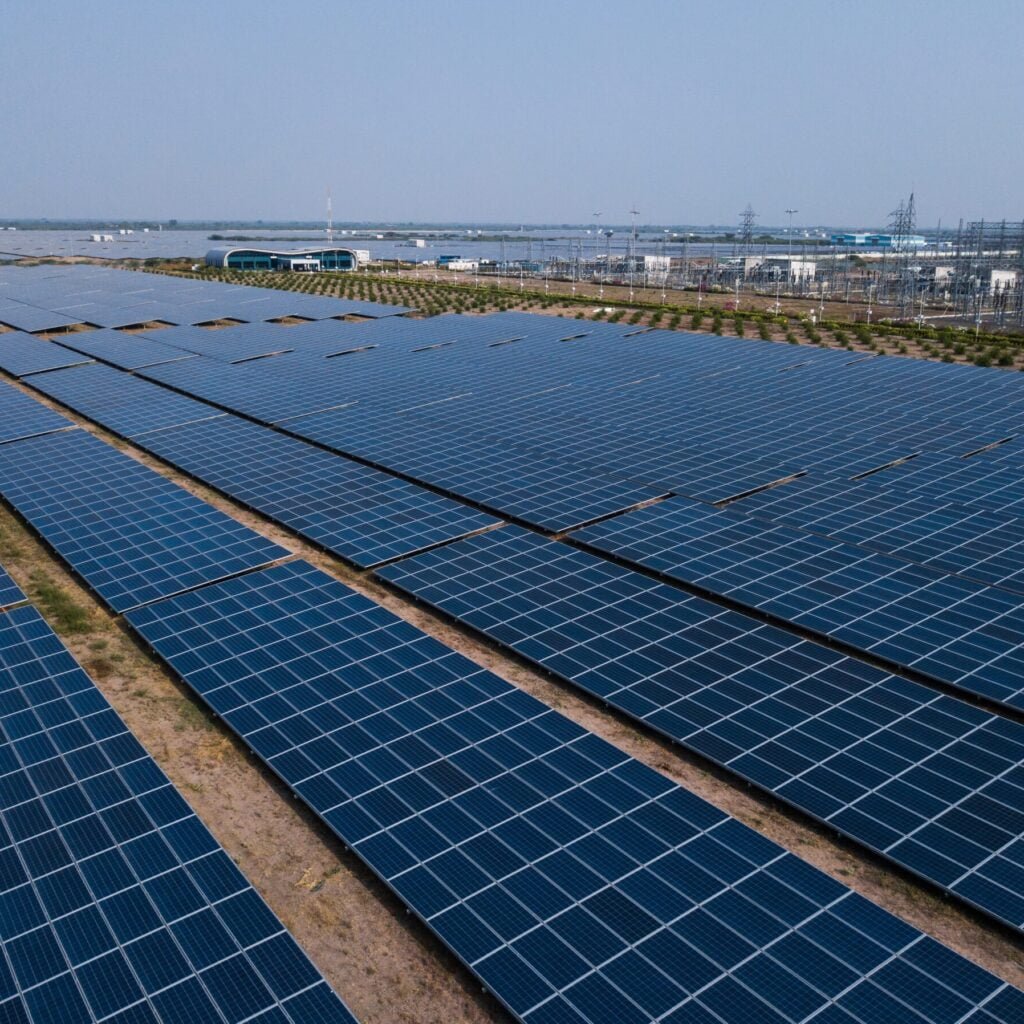 Adani big Solar Plant
